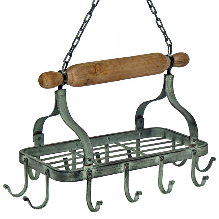 Brambly Cottage Hanging Pot and Utensil Rack & Reviews Wayfair.co.uk